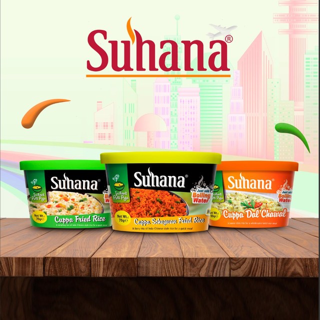 Suhana Schezwan instant fried rice 70g (British brand)
