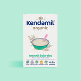 Kendamil organic smooth baby rice cereal 120g, UK version
