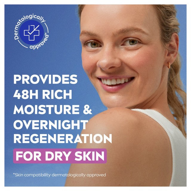 NIVEA Night Cream for dry, sensitive skin 50ml, imported from the UK