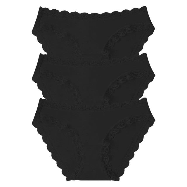 Stripe & Stare knickers black XL (British brand)