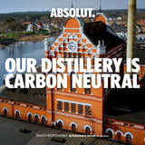 Absolut Blue Swedish vodka 35cl - British product