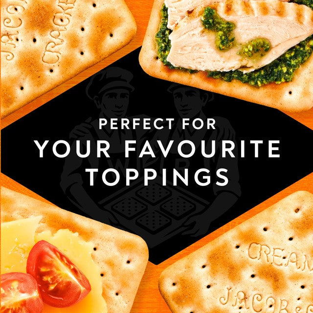 Jacob's original cream crackers twin pack, UK version