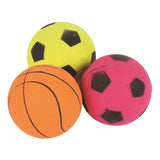 Happy Pet Neon Sports Ball Dog Toy 3-Pack 2.5 Inch