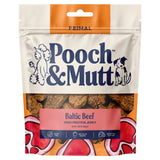 Pooch & Mutt Beef Jerky dog treat 210g, imported from the UK