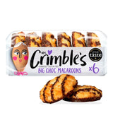 Mrs Crimble's Gluten Free 6 Large Chocolate Macaroons Sweet Biscuits 195g