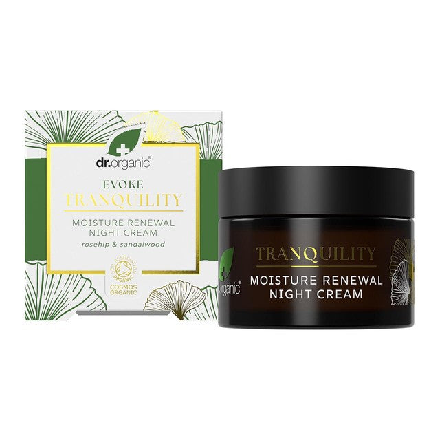 Dr Organic Evoke Tranquility night cream 50ml - British product