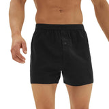M&S cotton jersey boxers black large, imported from the UK