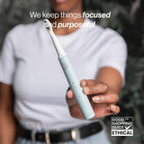 Waken Rechargeable Sonic Toothbrush Mint Blue (British brand)