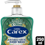 Carex Festive Edition Frosted Eucalyptus and Cedar Antibacterial Hand Wash 250ml