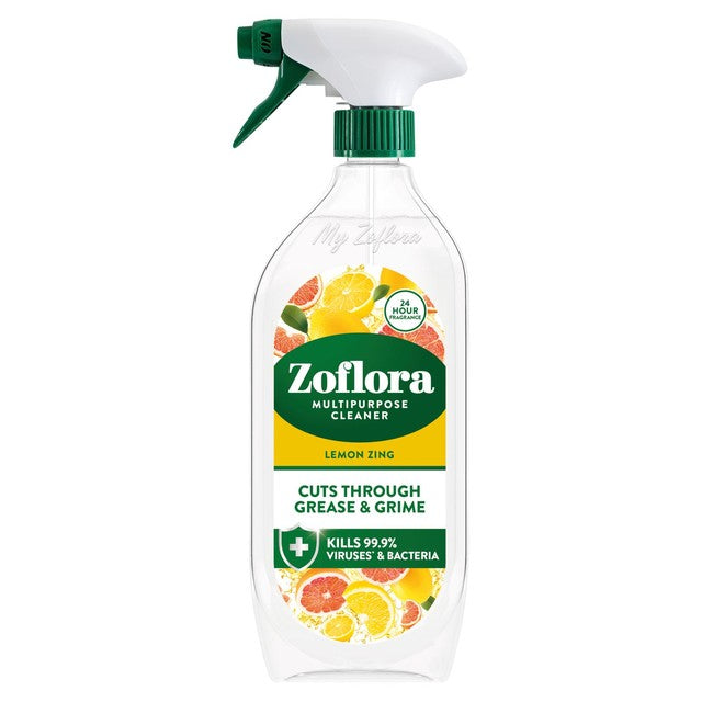 Zoflora Lemon Zing disinfectant spray 800ml (British brand)