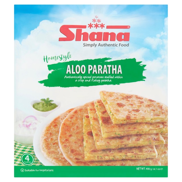 Shana Aloo Paratha 400g (British brand)