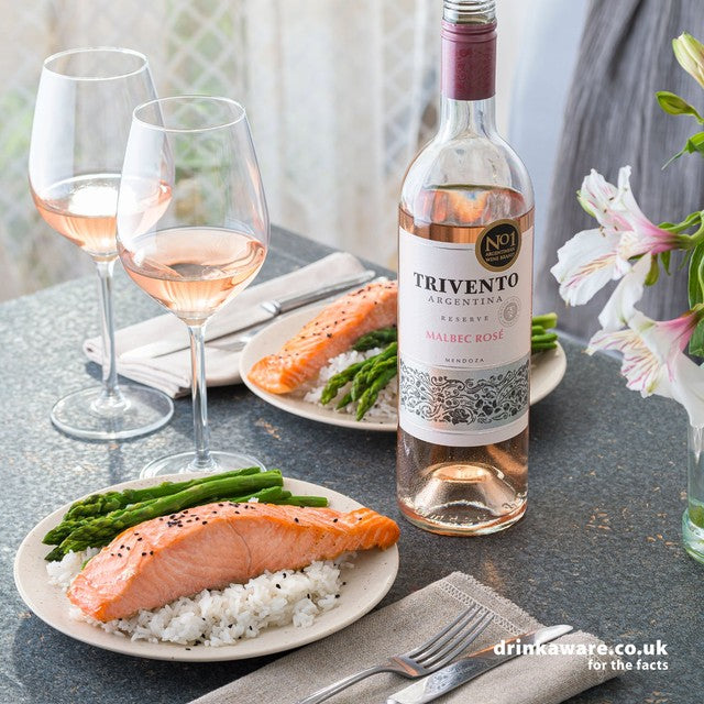 Trivento Reserve Malbec Rosé 75cl (British brand)