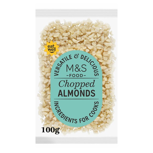 M&S chopped almonds 100g, imported from the UK