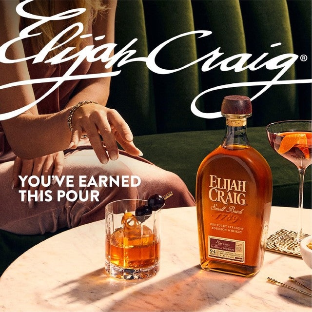 Elijah Craig Small Batch Bourbon 70cl - British product