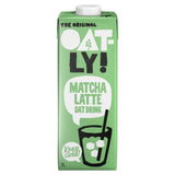 Oatly matcha latte oat drink 1L, imported from the UK