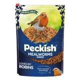 Peckish Mealworms for Wild Birds Dried Bird Food 500g