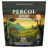 Percol Americano coffee bags 160g, imported from the UK