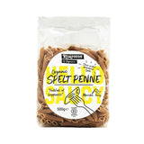 Realfoods by Organico spelt penne pasta 500g, imported from the UK