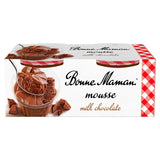 Bonne Maman milk chocolate mousse dessert 2 x 70g - British product