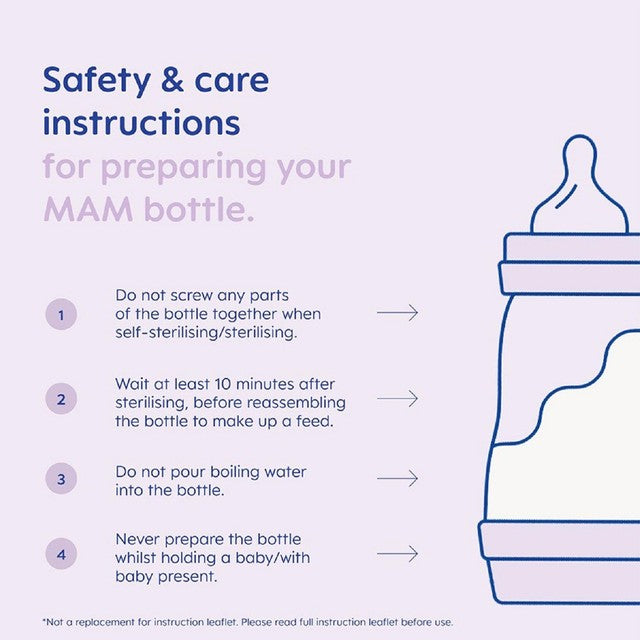 MAM Easy Start Anti-Colic Baby Bottle Set 160ml, imported from the UK