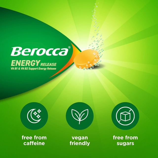 Berocca Orange effervescent tablets 15 pack - British product