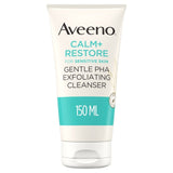 Aveeno Face Calm+Restore Gentle PHA Exfoliating Face Cleanser for Sensitive Skin 150ml