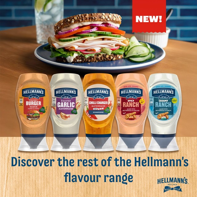 Hellmann's Creamy Ranch Mayo 250ml, UK version