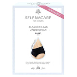 Selenacare Bladder Leak Undies High Waist Black Women's Bladder Leak Underwear Size XL