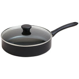 M&S Collection Black Aluminium Non-Stick Sauté Pan 26cm