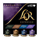 L'OR Favourites Assortment Coffee Pods 40 Pods