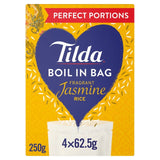 Tilda Boil in the Bag Jasmine Rice 250g (British brand)
