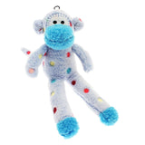 Happy Pet Little Rascals Sock Monkey Plush Dog Toy