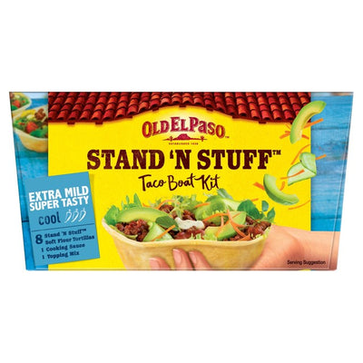 Old El Paso Stand 'N' Stuff Extra Mild Taco Meal Kit 329g