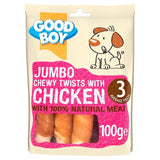 Good Boy Jumbo Twisters with Chicken Dog Treats 100g