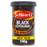 Schwartz Whole Black Peppercorns Spice 100g