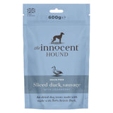 The Innocent Hound Sliced Duck Sausage with Cranberry Dog Treats 600g
