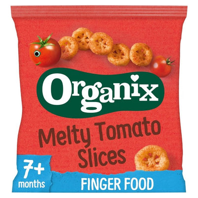 Organix Melty Organic Tomato Slices Baby Puffs - Organic Baby Snack 20g