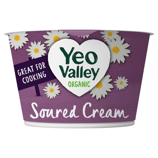 Yeo Valley organic soured cream 200g (British brand)