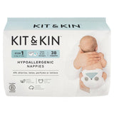 Kit & Kin Hypoallergenic Disposable Nappies Size 1 (2-5kg)