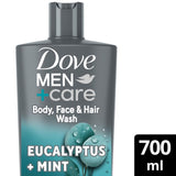 Dove Men+Care Mint and Eucalyptus Shower Gel 700ml