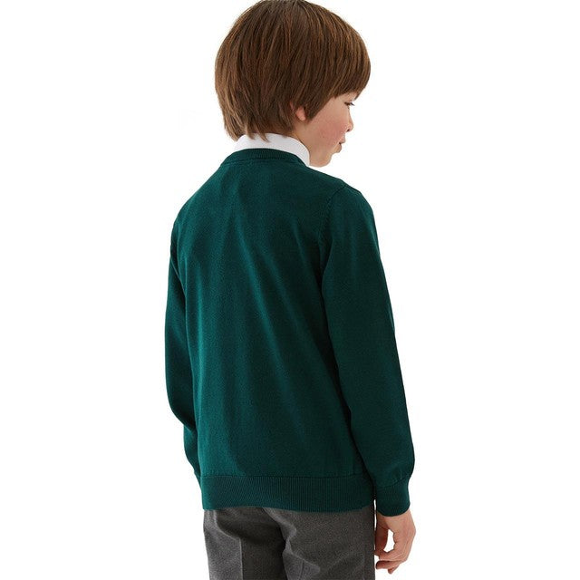M&S unisex children's cotton jumper 2-pack size 7-8 years, imported from the UK