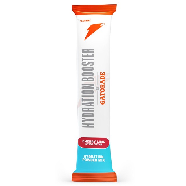Gatorade cherry lime hydration booster sachets - British product