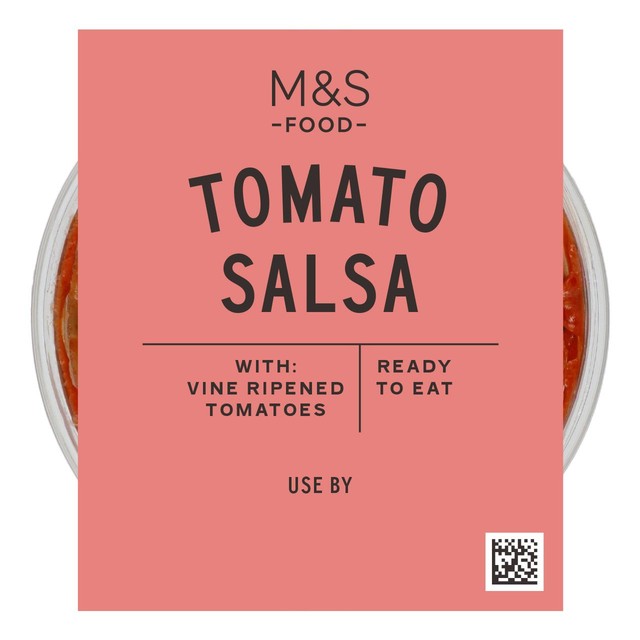 M&S Tomato Salsa With Onions And Coriander 200g, imported from the UK