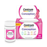 Centrum Conception Vitamins with Folic Acid Tablets x30