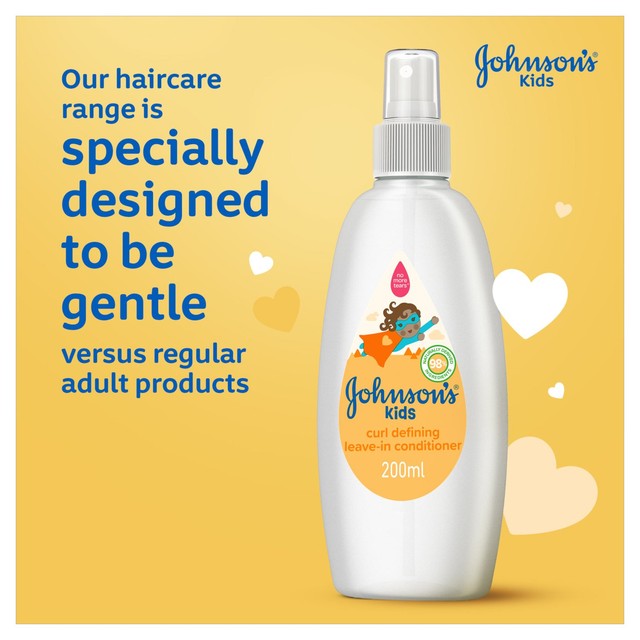 Johnson's Baby curl defining leave-in conditioner spray 200ml, UK version