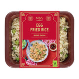 M&S Egg Fried Rice with Peas and Spring Onions Prepared Rice Meal 300g