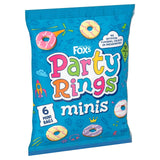 Fox's Party Rings Minis iced ring biscuits 6x20g - British product