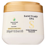 Sanctuary Spa Golden Sandalwood Natural Oils Sand and Salt Body Scrub 300g