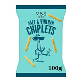 M&S Salt & Vinegar Chiplets Potato and Corn Snacks 100g