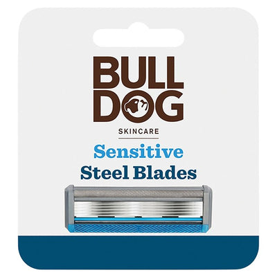 Bulldog Sensitive Steel Razor Blades 5 Blade Cartridge Pack 4
